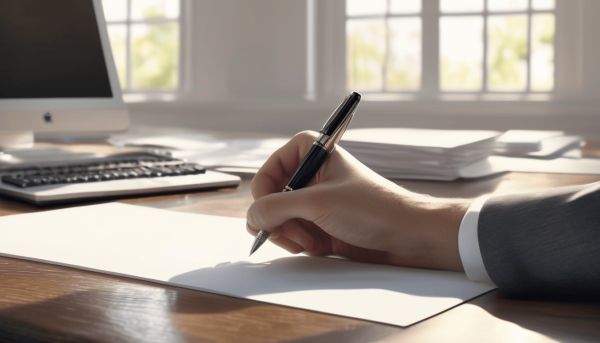 Rédiger une lettre de désistement pour renoncer à un chèque